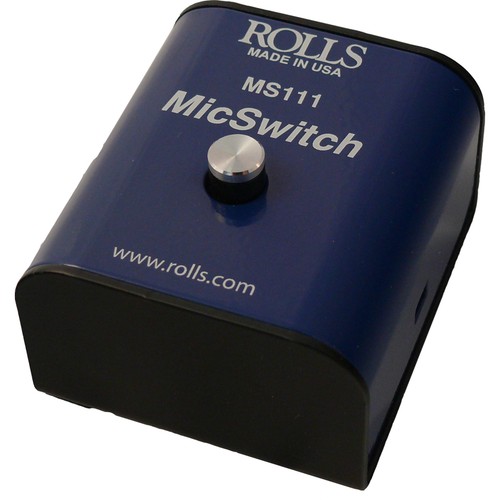 Rolls ms111 microphone - rolls, muting